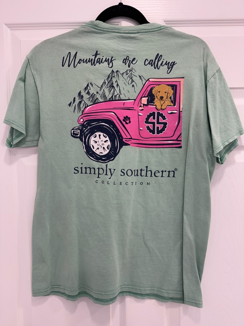 Simply Southern Men's Short-Sleeve Pocket Tee — Mint Green